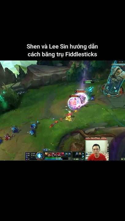 Shen và Lee Sin hướng dẫn cách băng trụ Fiddlesticks #shen #fiddlesticks #lienminhhuyenthoai #leagueoflegends #knightriseky