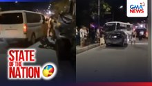 10 sasakyan, nagkarambola matapos mawalan ng preno ang 10-wheeler | SONA