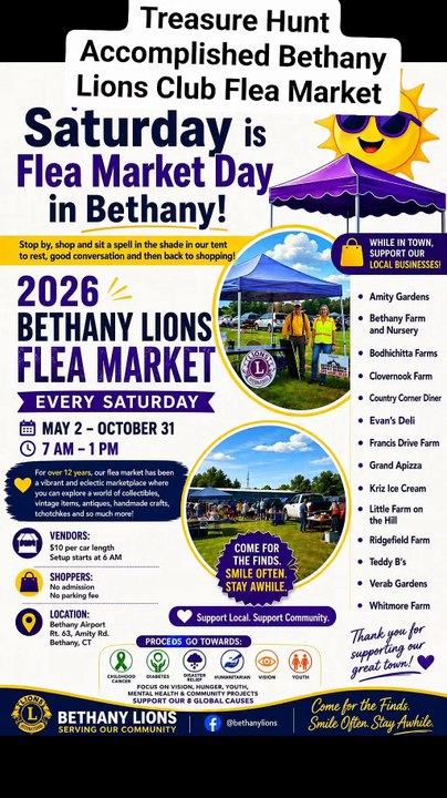 Bethany Lions Club Flea Market