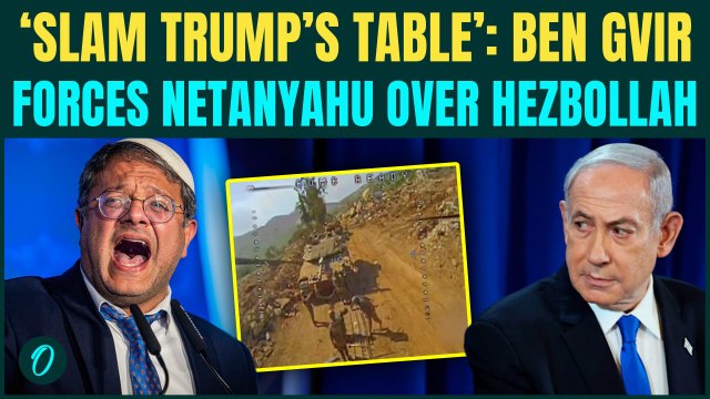 Ben Gvir MELTS DOWN on Netanyahu Over Hezbollah FPV Drone Attacks; Warns To Wage Fresh War