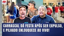 MEU DEUS! PILHADO SURTA COM FESTA DE CARRASCAL APÓS SER EXPULSO EM FLAMENGO x PALMEIRAS!
