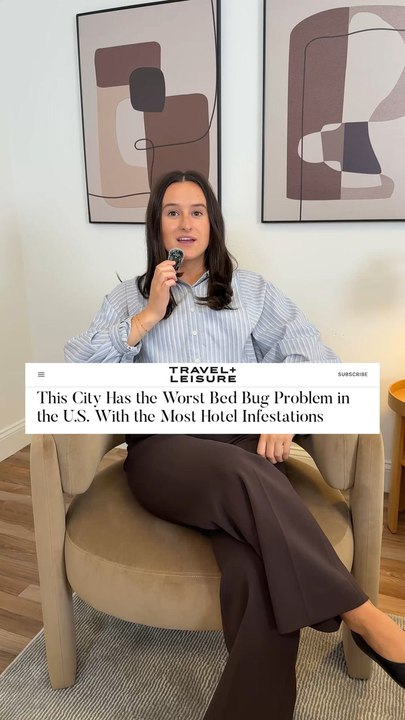 This City Has the Worst Bed Bug Problem in the U.S. With the Most Hotel Infestations