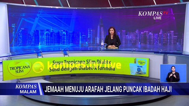 Kesiapan Jemaah Haji dan Petugas Haji untuk Melaksanakan Wukuf | KOMPAS MALAM