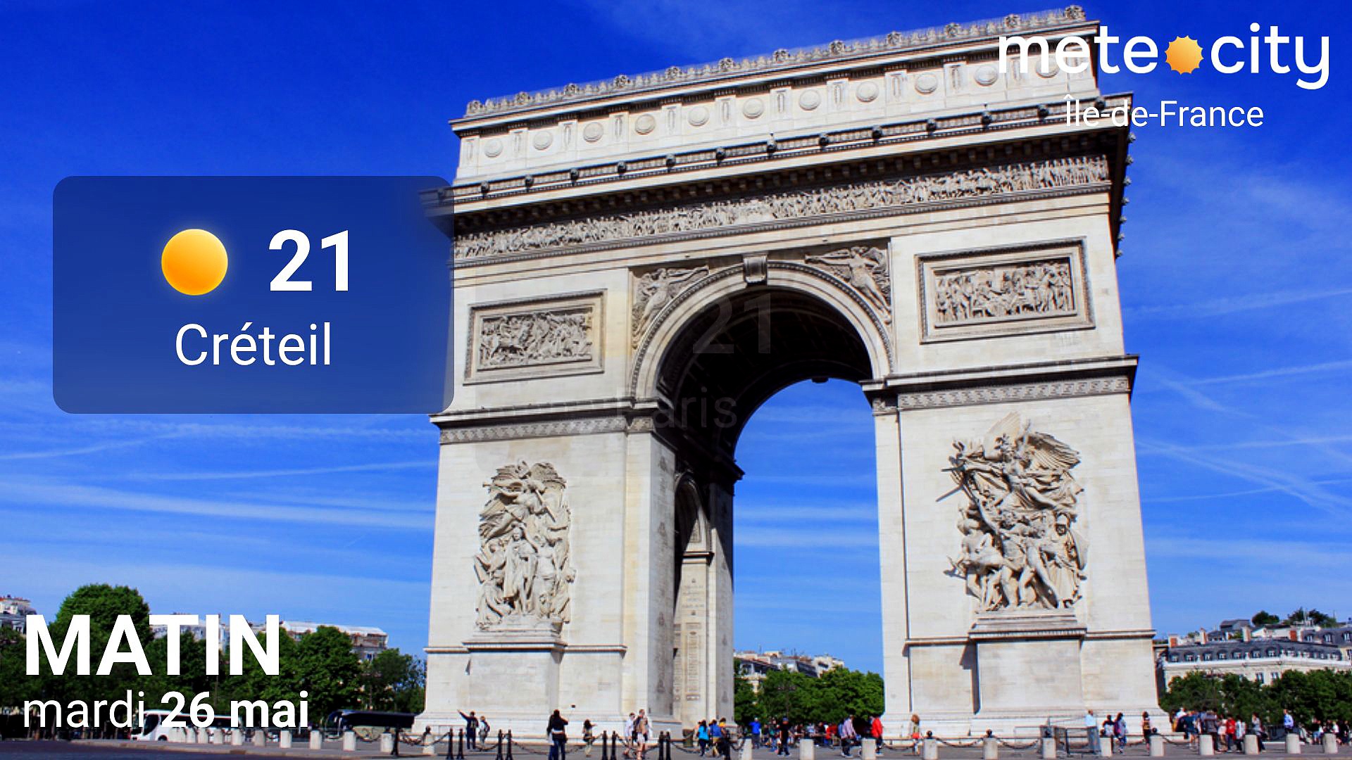 Bulletin météo Île-de-France du mardi 26 mai 2026
