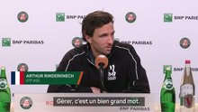 Roland-Garros - Rinderknech : "S'accrocher et survivre !"