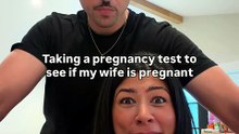 Le moment où il découvre que sa femme est enceinte