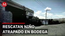 Niño atrapado en bodega gritaba desesperado por ayuda; investigan maltrato