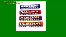 Motorcycle Handlebar Pads For Renthal 7/8" Crossbar Cross Chest Protector Grips For Honda KTM Yamaha Kawasaki ATV DirtBike Quad