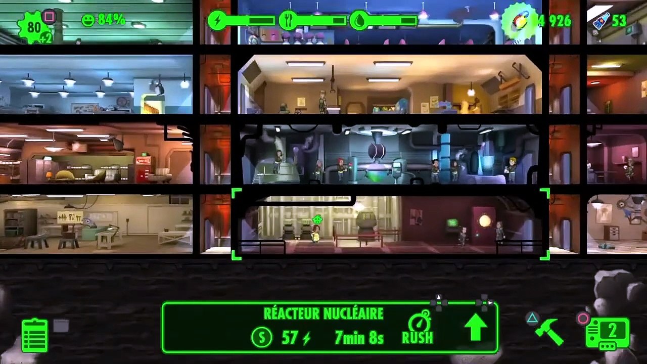 J'AMÉLIORE tout mon ABRI sur FALLOUT SHELTER ? 💪 #9
