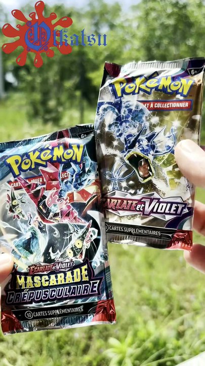 UntapUpkeepDrawFR - ouverture coffret Pokémon Pack 2 Boosters - Mystherbe, Ortide et Rafflesia