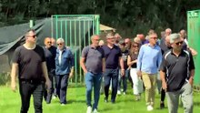 Luciano Spalletti al funerale di mister Brunero Bianconi tra applausi e commozione