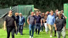 Luciano Spalletti al funerale di mister Brunero Bianconi tra applausi e commozione