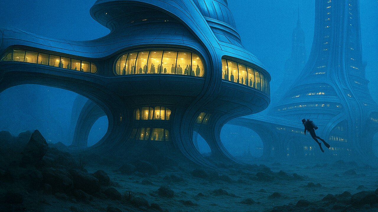 Une Ville Mystérieuse Émerge Sous les Vagues