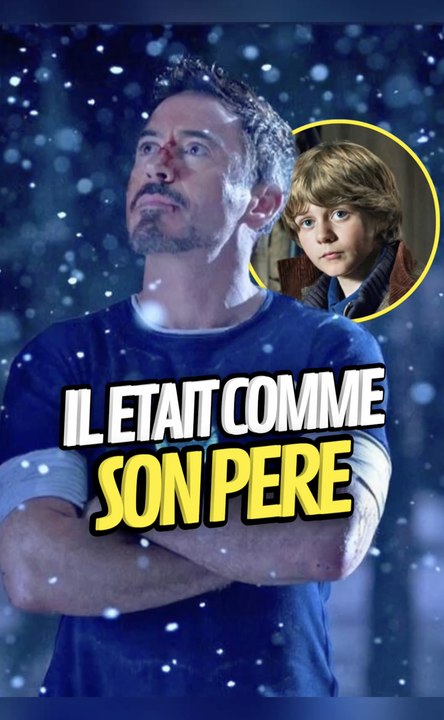 Cet enfant considèrait Tony comme un Père ! #tonystark #ironman3 #avengersendgame #onregardequoi #marvel