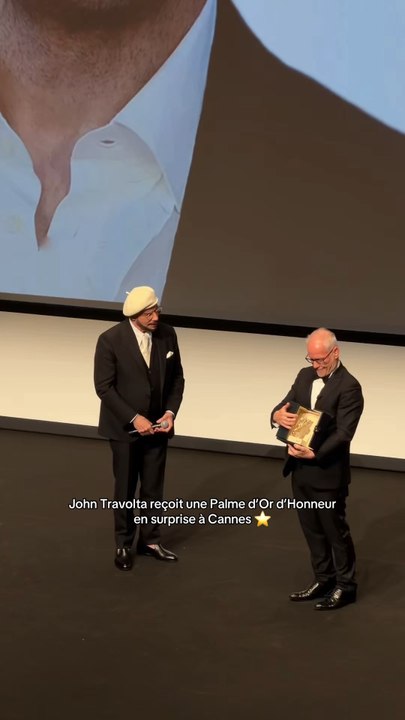 Palme d’or pour Travolta