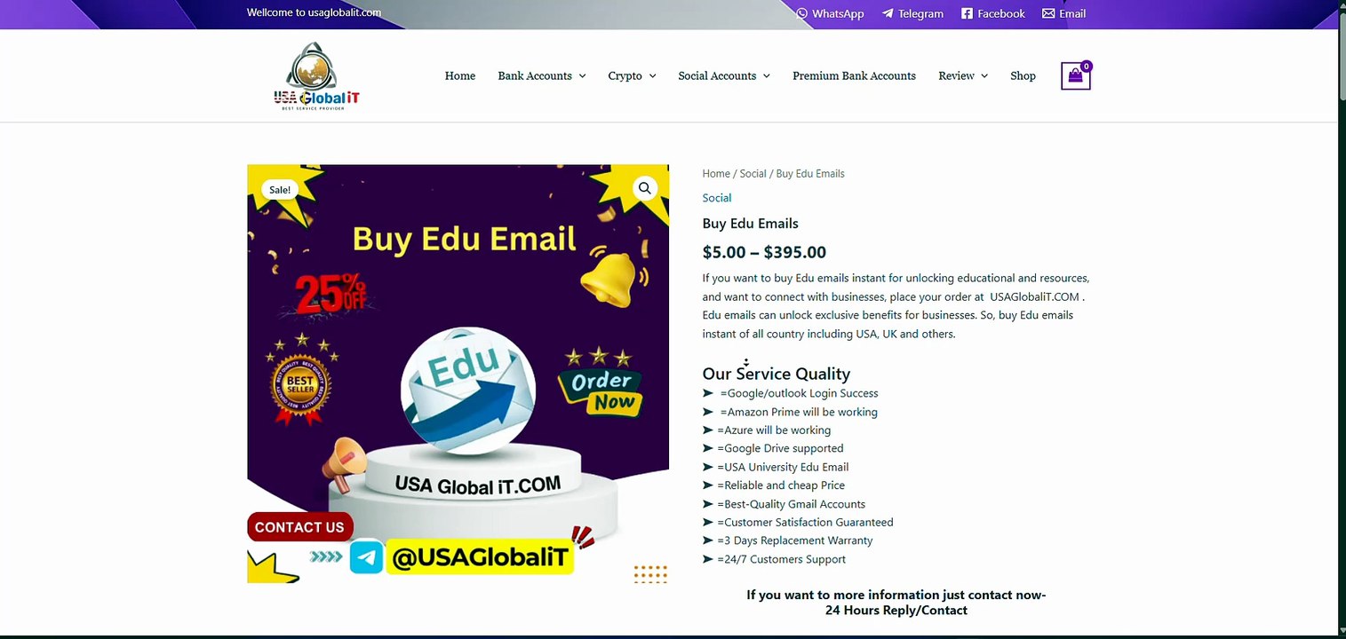 Best 3 Sites To Buy Edu Emails Accounts for Student ...