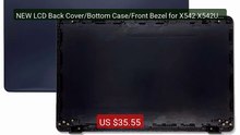 NEW LCD Back Cover/Bottom Case/Front Bezel for X542 X542UR R542UA ... -- Best Deal 2026 | Shop Now!