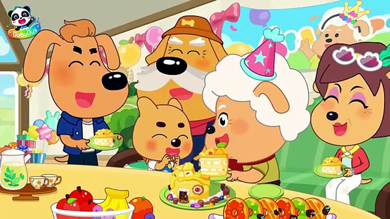 Secret Birthday Party _ Happy Birthday _ Sheriff Labrador_s Family Moments _ Kids Cartoon _ BabyBus