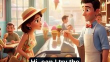 CAN I TRY THIS FLAVOR? 🍦 Easy English Conversation #shorts