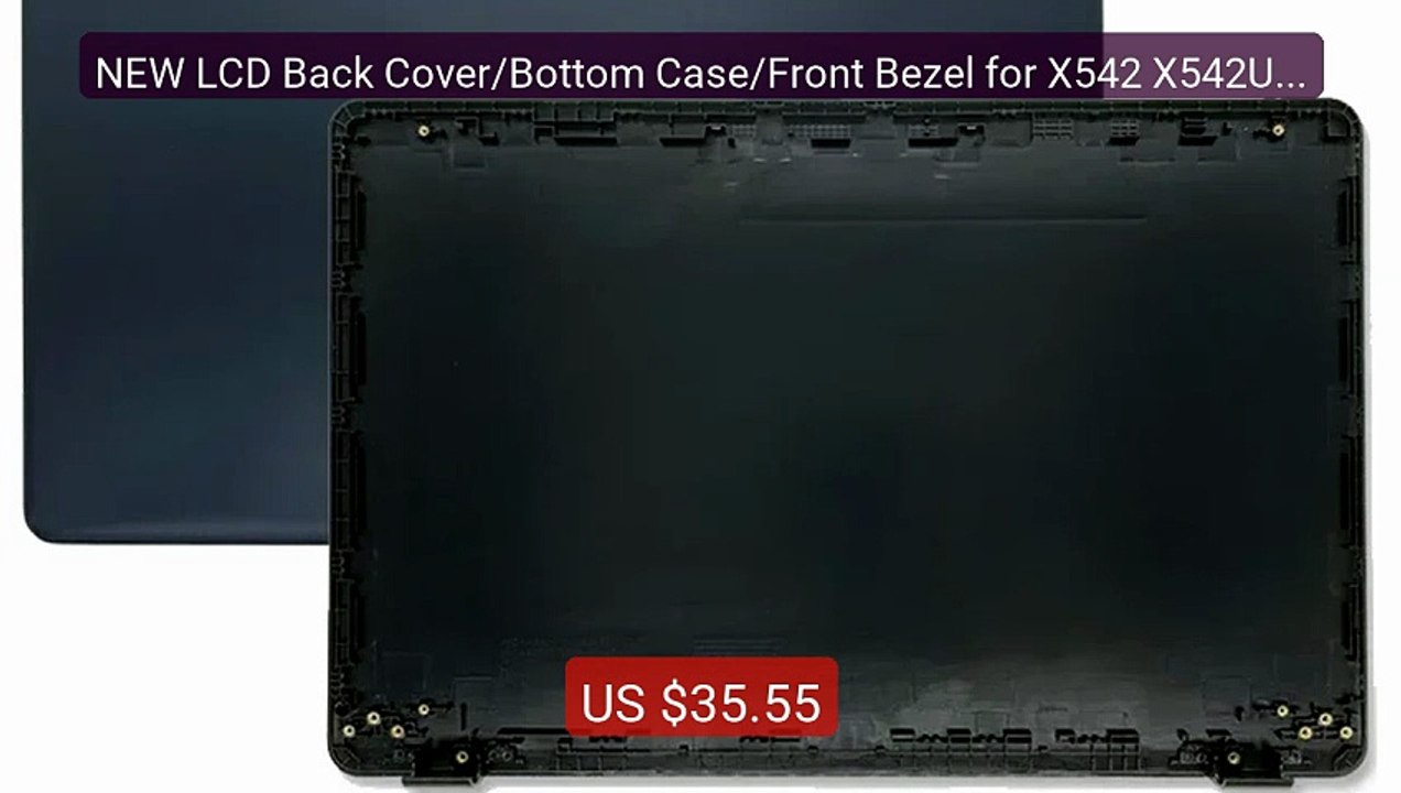 NEW LCD Back Cover/Bottom Case/Front Bezel for X542 X542UR R54... -- Best Buy 2026 | Great Quality!