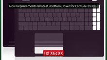 New Replacement Palmrest /Bottom Cover for Latitude 3530 35... -- Top Pick 2026 | Unbeatable Price!