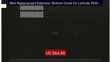 New Replacement Palmrest /Bottom Cover for Latitude 3530 3535... -- Amazing Value 2026 | Must Have!