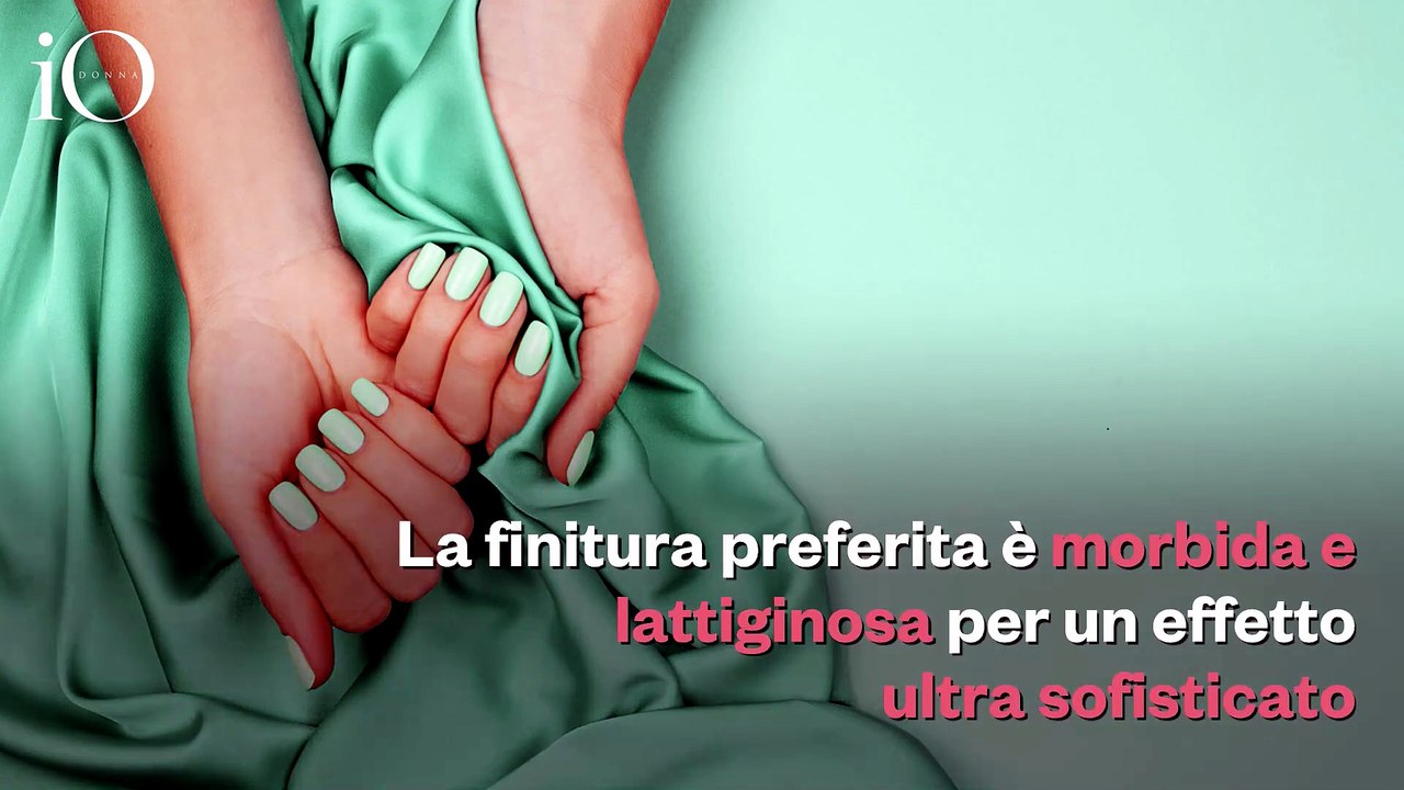 Unghie al gusto menta: la tendenza cremosa che illumina le mani d'estate