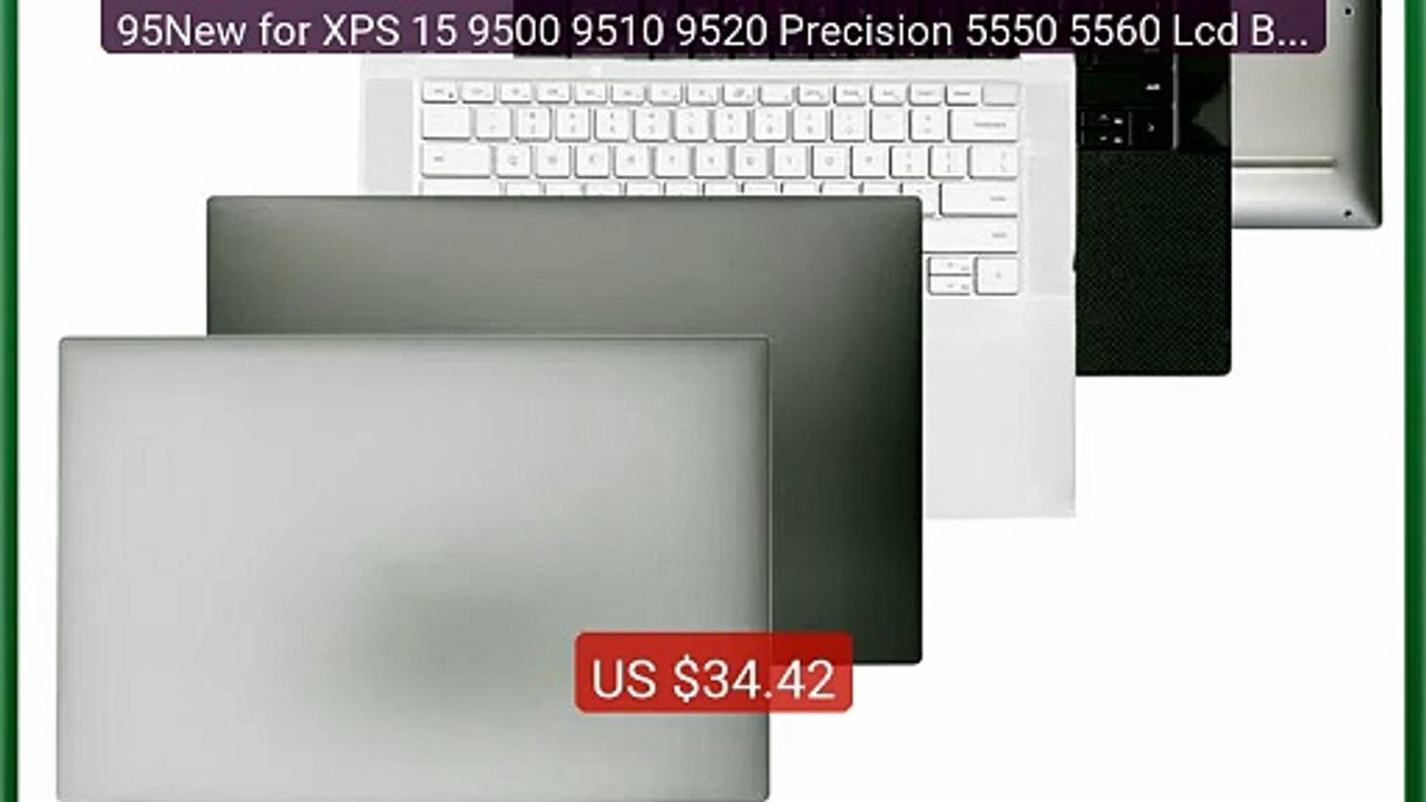 95New for XPS 15 9500 9510 9520 Precision 5550 5560 Lcd Back Cover/... -- Top Rated 2026 | Buy Now!
