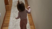Her cuteness saves her! - Toddler creates chaos while having fun with mom