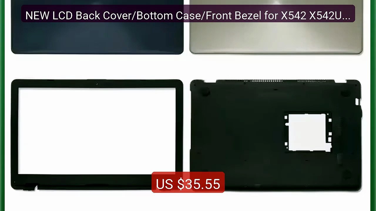 NEW LCD Back Cover/Bottom Case/Front Bezel for...