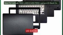 New For Latitude 3490 L3490 E3490 P89G Laptop LCD Back Cover Front ... -- Top Rated 2026 | Buy Now!