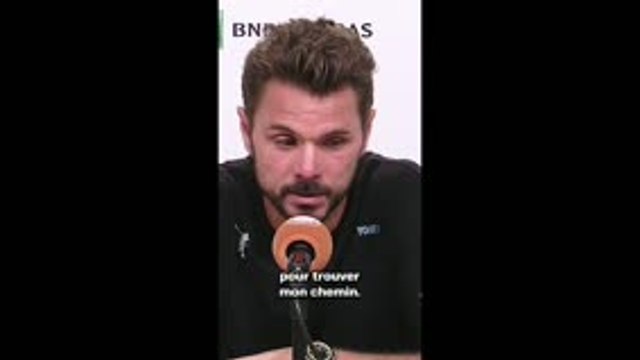 Roland-Garros - Wawrinka : Jamais facile de dire au revoir à quelque chose qu'on aime autant