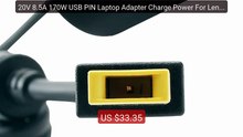 20V 8.5A 170W USB PIN Laptop Adapter Charge Power For Lenovo Y... -- Best Buy 2026 | Great Quality!