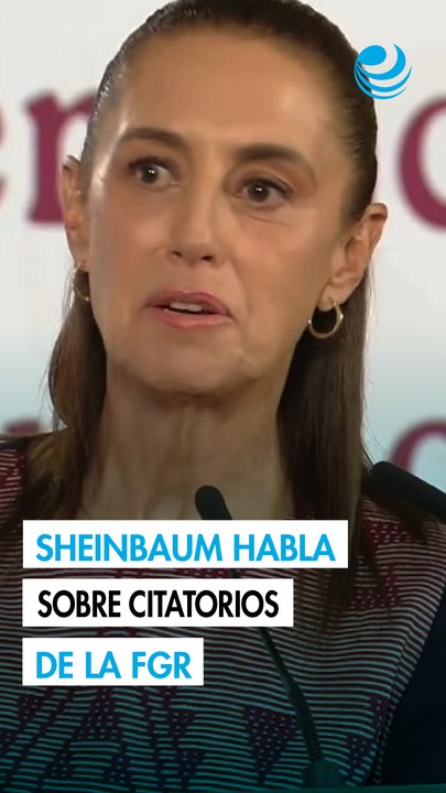 Sheinbaum reitera que citatorios de la FGR a Rocha Moya y Maru Campos ...