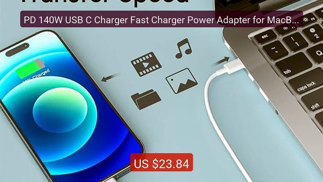 PD 140W USB C Charger Fast Charger Power Adapter for MacBook Pro, ... Best Deal 2026 | Shop Now!