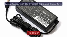 Laptop Adapter 135W 20V 6.75A USB C Notebook Charger for Leno... -- Amazing Value 2026 | Must Have!