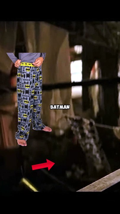 ¿Notaste que en Batman Begins?