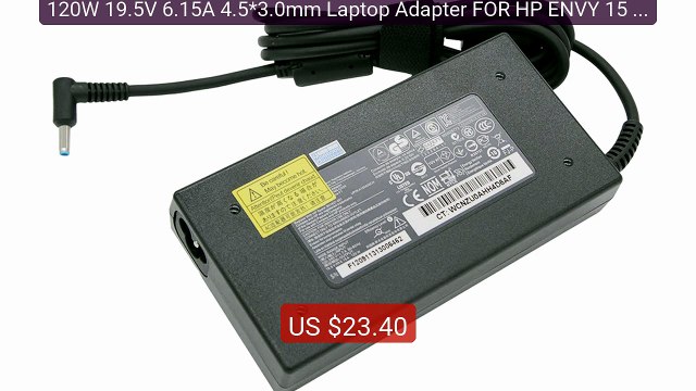120W 19.5V 6.15A 4.5*3.0mm Laptop Adapter FOR HP ENVY 15 17 15-J013... Top Rated 2026 | Buy Now!