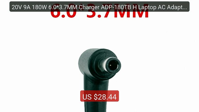 20V 9A 180W 6.0*3.7MM Charger ADP-180TB H Laptop AC Adapter For Asu... Top Rated 2026 | Buy Now!