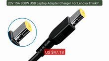 20V 15A 300W USB Laptop Adapter Charger For Lenovo ThinkPad R... -- Amazing Value 2026 | Must Have!