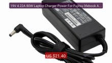 19V 4.22A 80W Laptop Charger Power For Fujitsu lifebook Adapt... -- Amazing Value 2026 | Must Have!