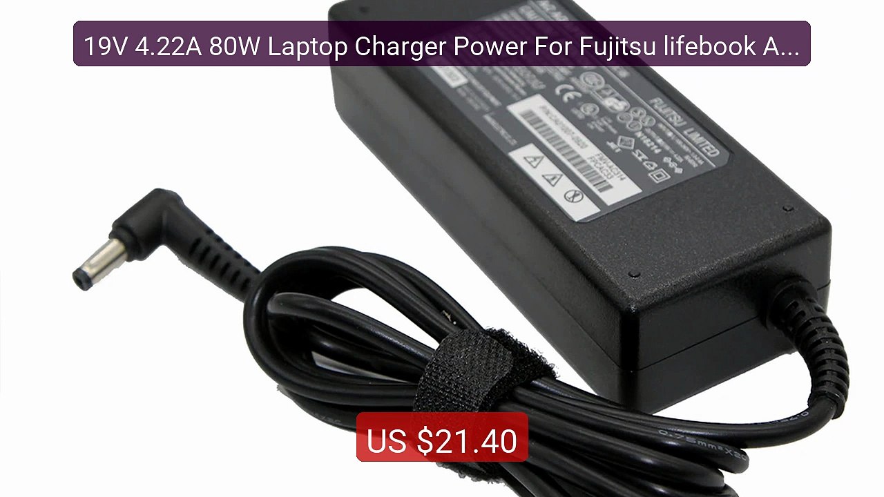 19V 4.22A 80W Laptop Charger Power For Fujitsu lifebook Adapt... -- Amazing Value 2026 | Must Have!
