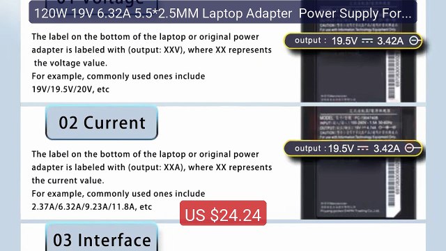 120W 19V 6.32A 5.5*2.5MM Laptop Adapter Power Supply For TOSHIBA A... Top Rated 2026 | Buy Now!