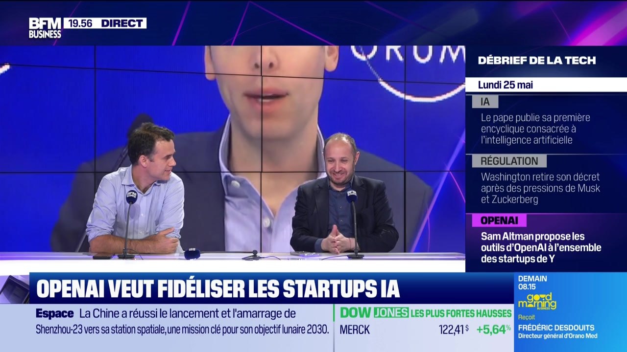 Le Débrief de la tech - Lundi 25 mai