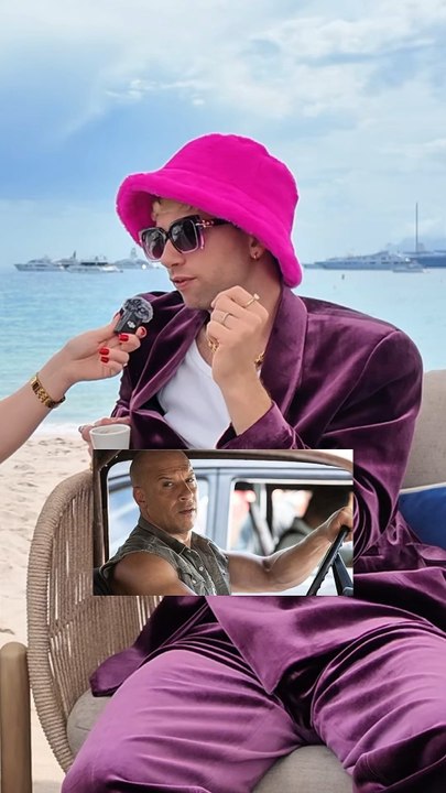 Sur une plage de la Croisette, Giaccomo nous partage une anecdote qu'il a vécue avec Vin Diesel🏎️Retrouvez Giaccomo le 17 juin dans son propre film« The Giaccomo »🎬