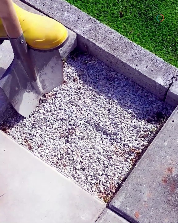 Easy fix for broken cement brick!
