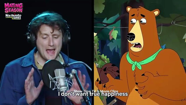 Nick Kroll & Zach Woods in the Booth for ‘Mating Season’ Netflix