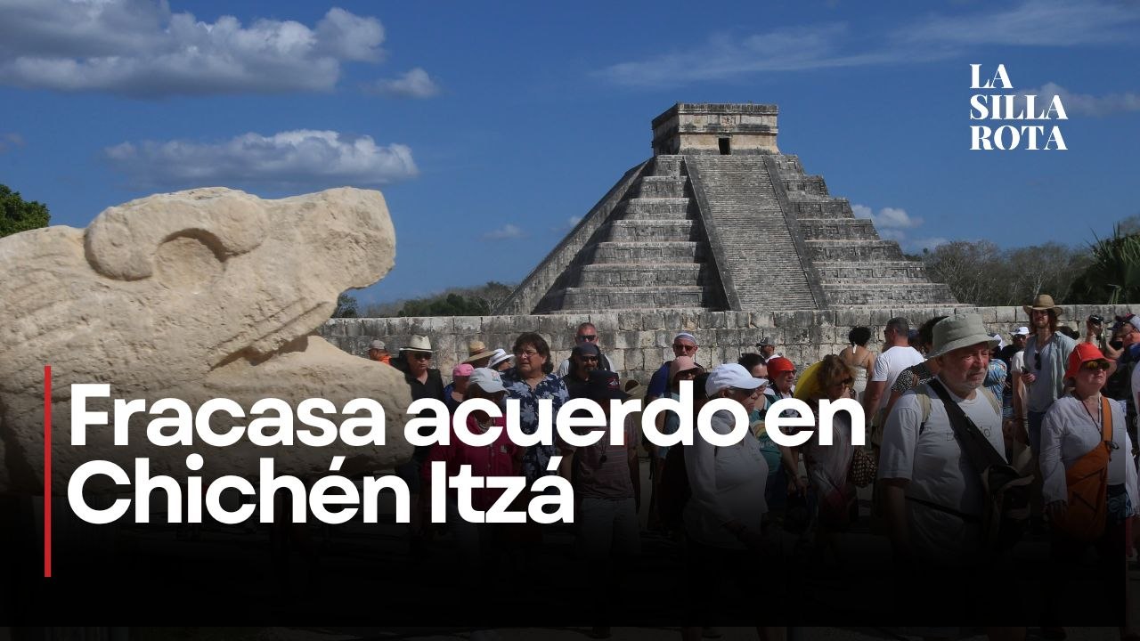 Chichén Itzá cerrado indefinidamente en Yucatán