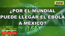 ¿Por el mundial puede llegar el Ébola a México?