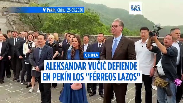 Aleksandar Vučić defiende la férrea amistad entre Belgrado y Pekín